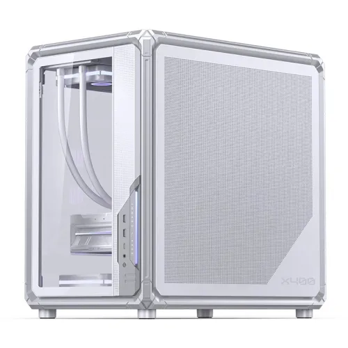 Case PC JONSBO X400 White – ATX Mid Tower| VGA 427mm| AIO 360mm